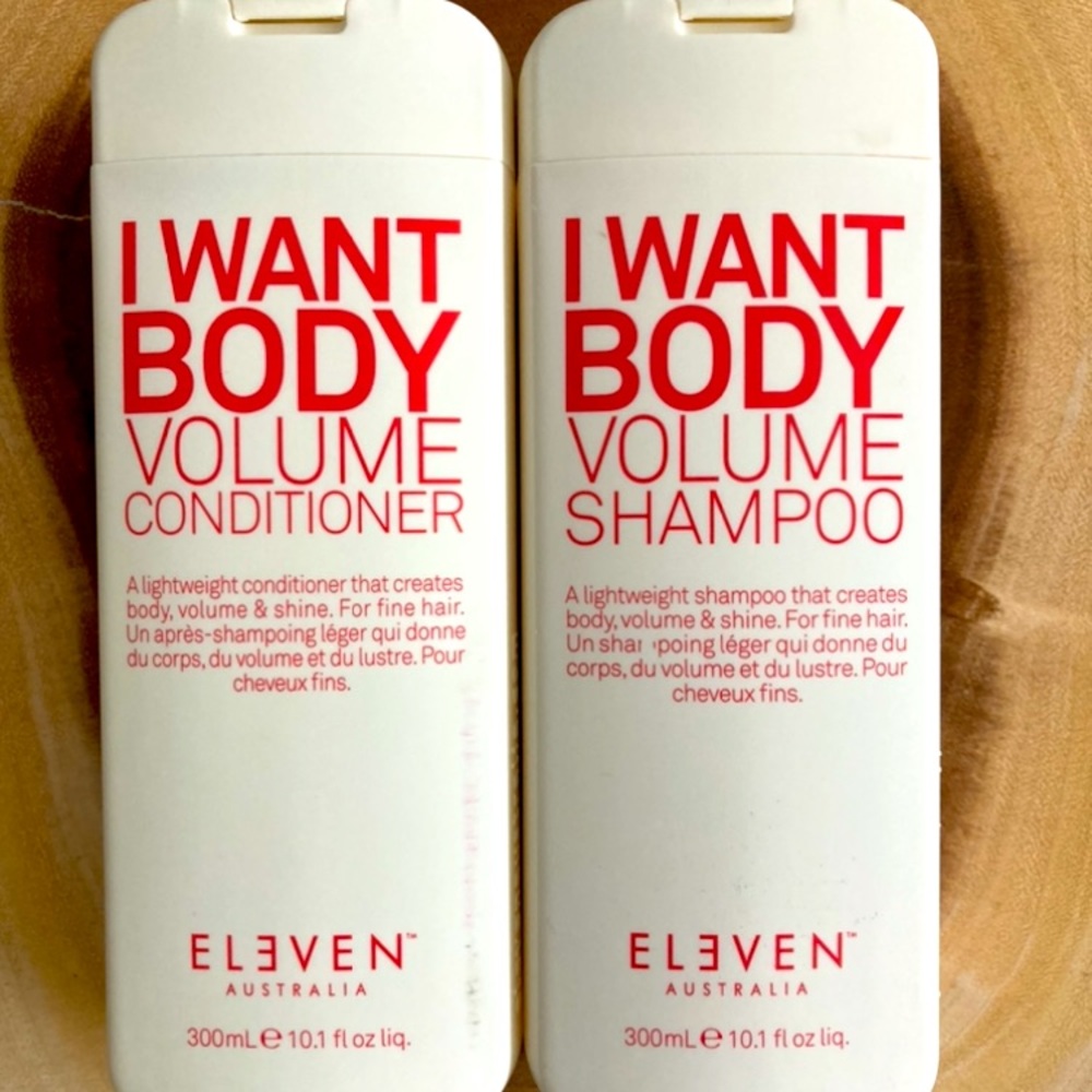 I Want Volume Shampoo and Conditioner